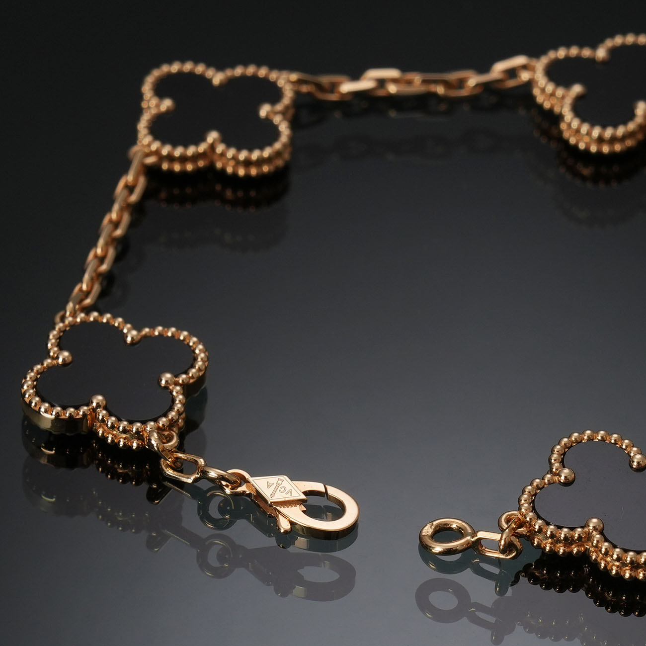 VAN CLEEF & ARPELS(USED)반클리프 빈티지 알함브라 브레이슬릿 5P